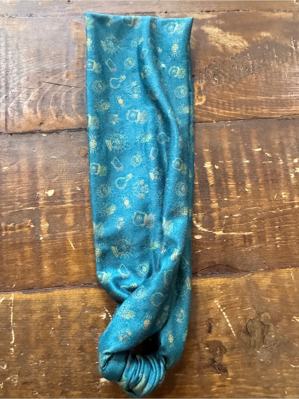Witchy / Magical Teal Patterned Headband- Litjoy Crate